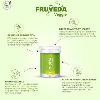 FruVeda - Veggie Cleaner - 4 Tablets In 1 Tube